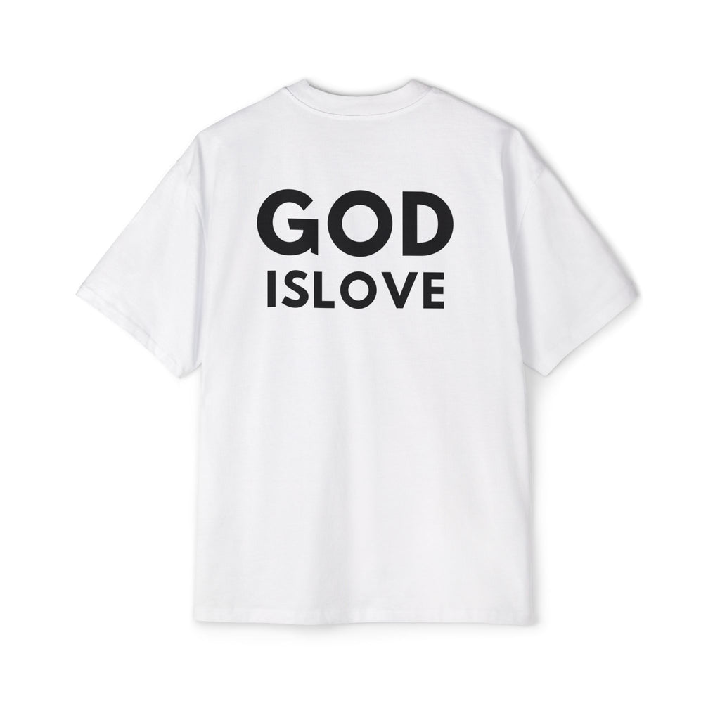 God is Love Heavy-Weight Unisex T-Shirt