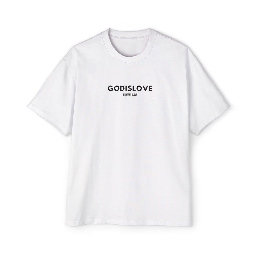 God is Love Heavy-Weight Unisex T-Shirt