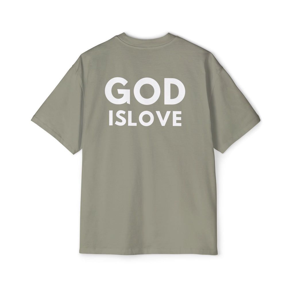 God is Love Heavy-Weight Unisex T-Shirt