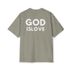 God is Love Heavy-Weight Unisex T-Shirt