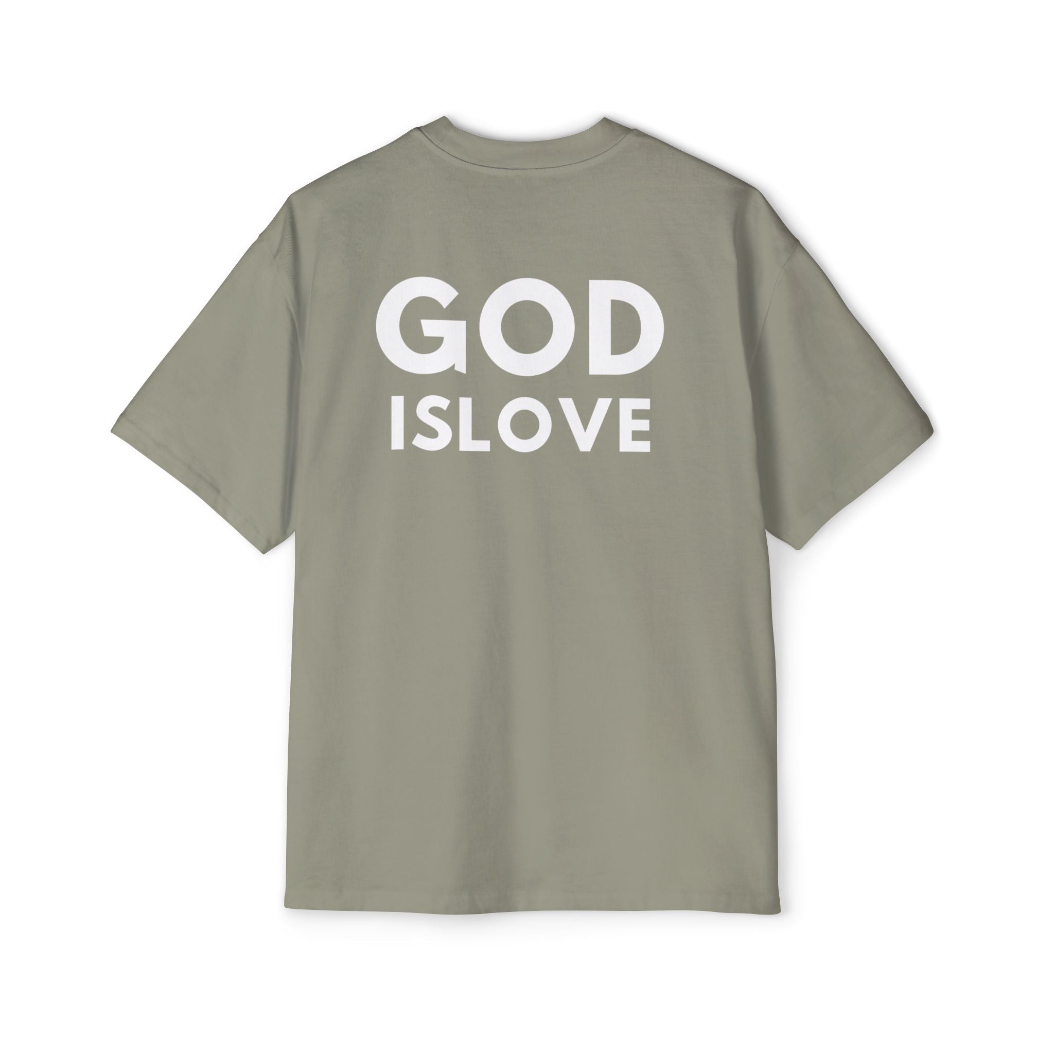 God is Love Heavy-Weight Unisex T-Shirt