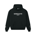 God Is Love 100% Organic Cotton Heavy-Weight Hoodie
