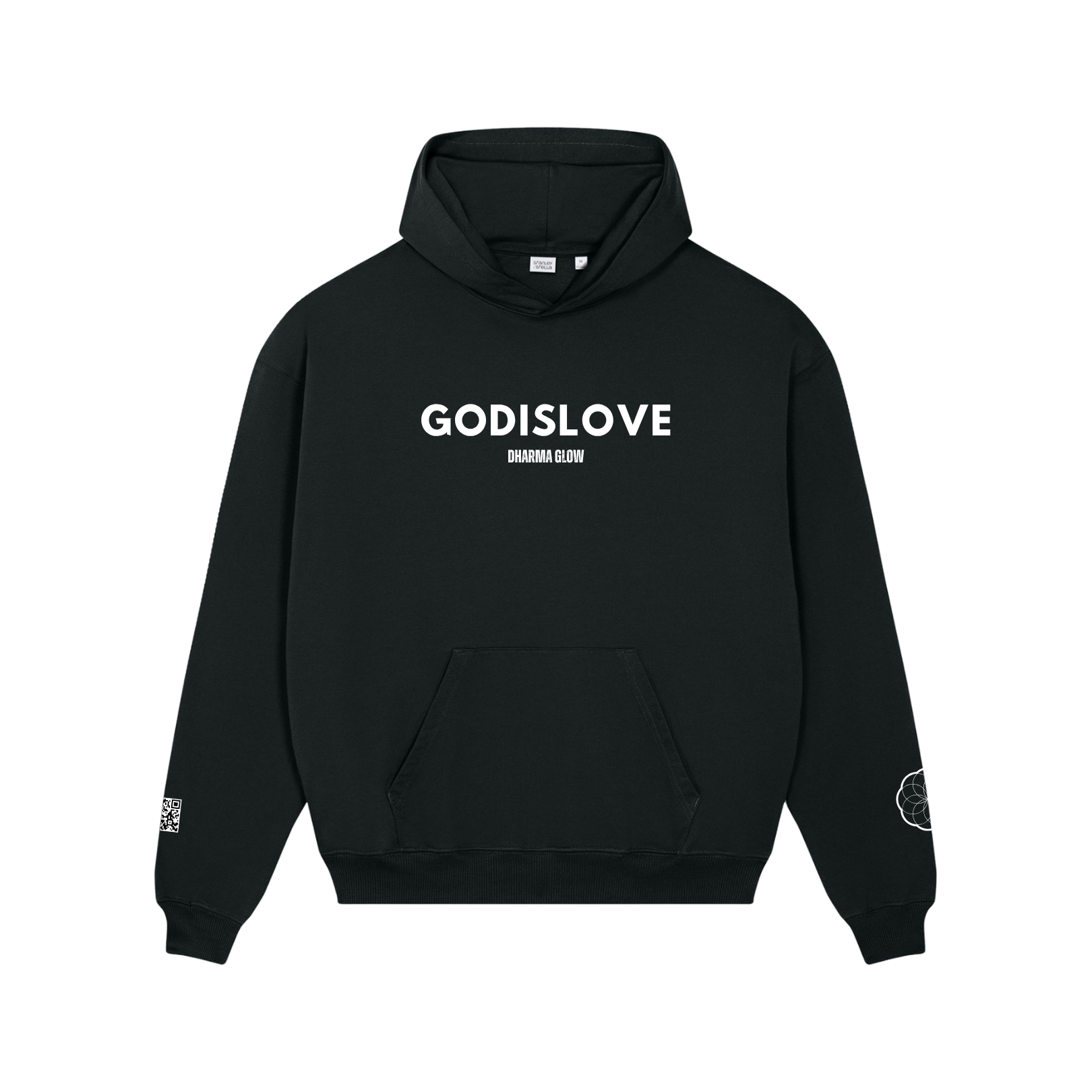 God Is Love 100% Organic Cotton Heavy-Weight Hoodie