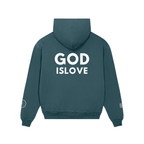 God Is Love 100% Organic Cotton Heavy-Weight Hoodie