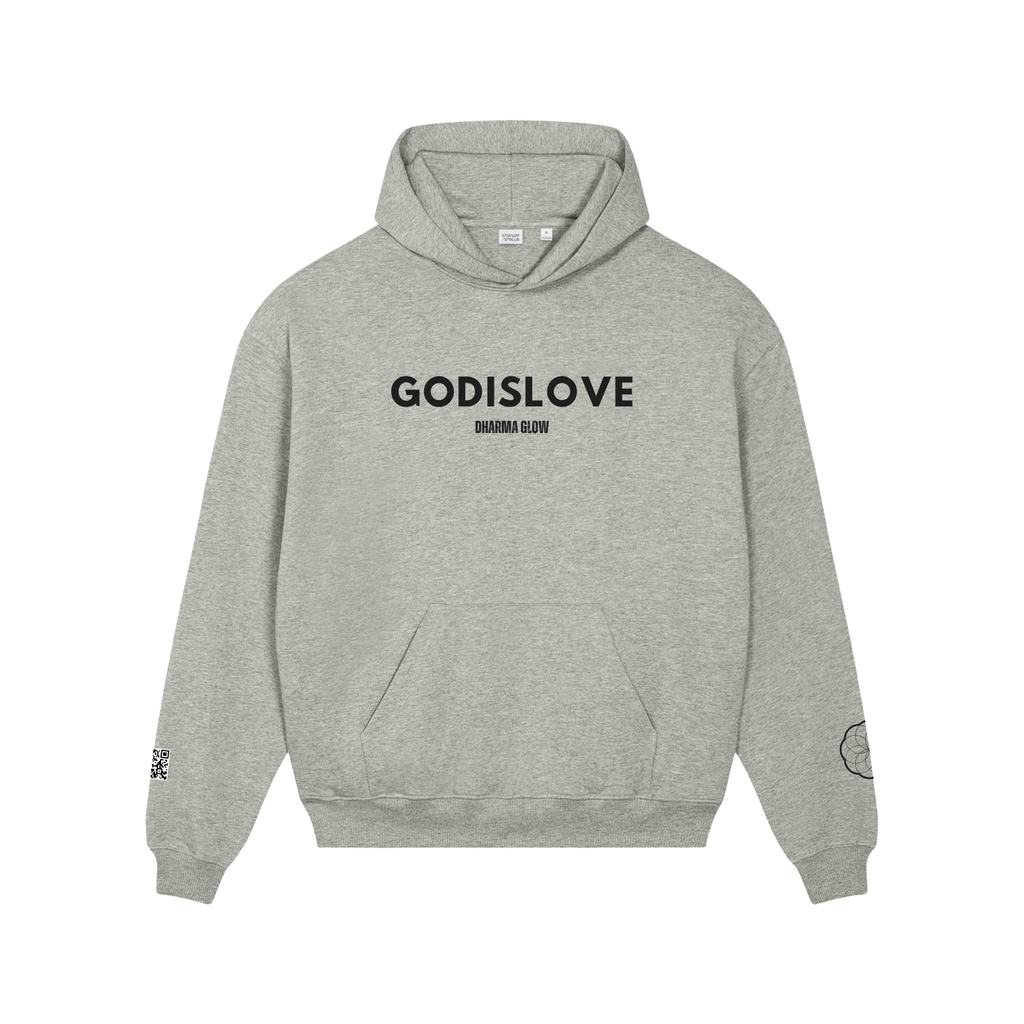 God Is Love 100% Organic Cotton Heavy-Weight Hoodie