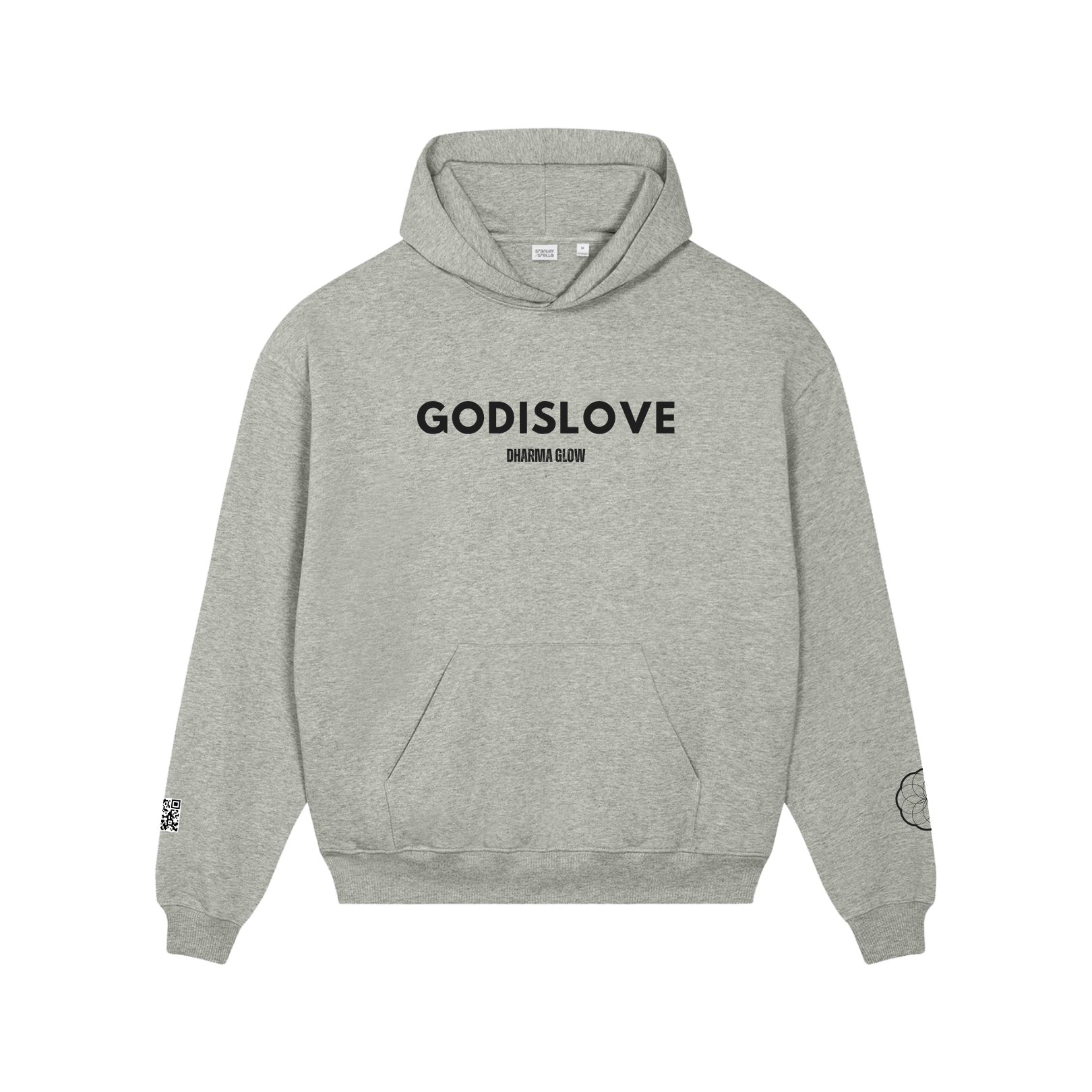 God Is Love 100% Organic Cotton Heavy-Weight Hoodie