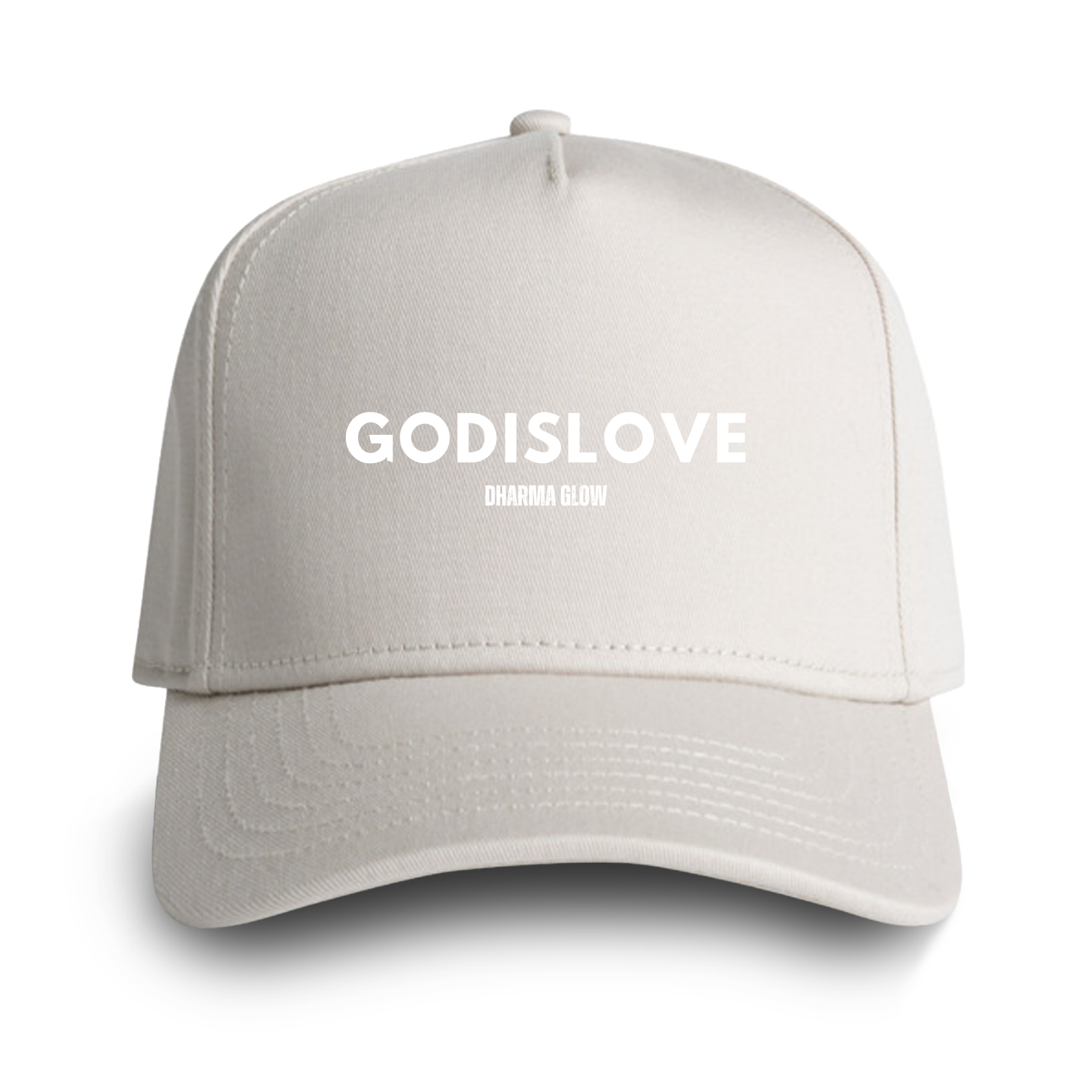 God is Love Embroidered Frame Cap