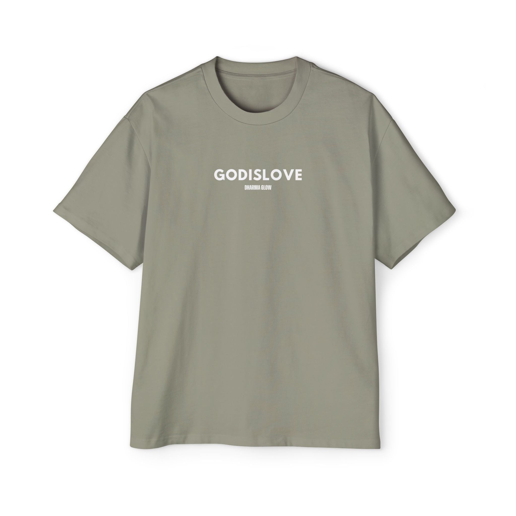 God is Love Heavy-Weight Unisex T-Shirt