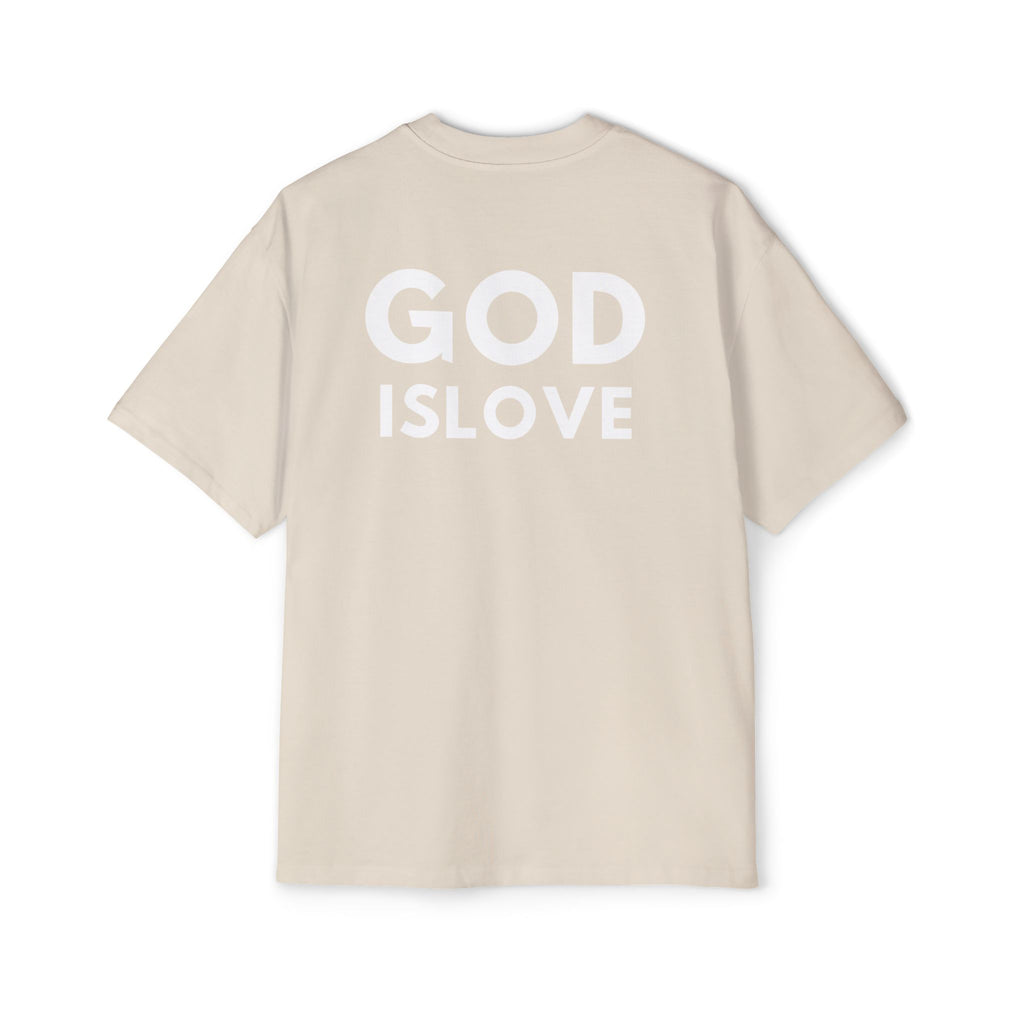 God is Love Heavy-Weight Unisex T-Shirt