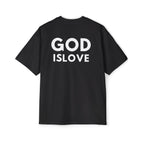 God is Love Heavy-Weight Unisex T-Shirt