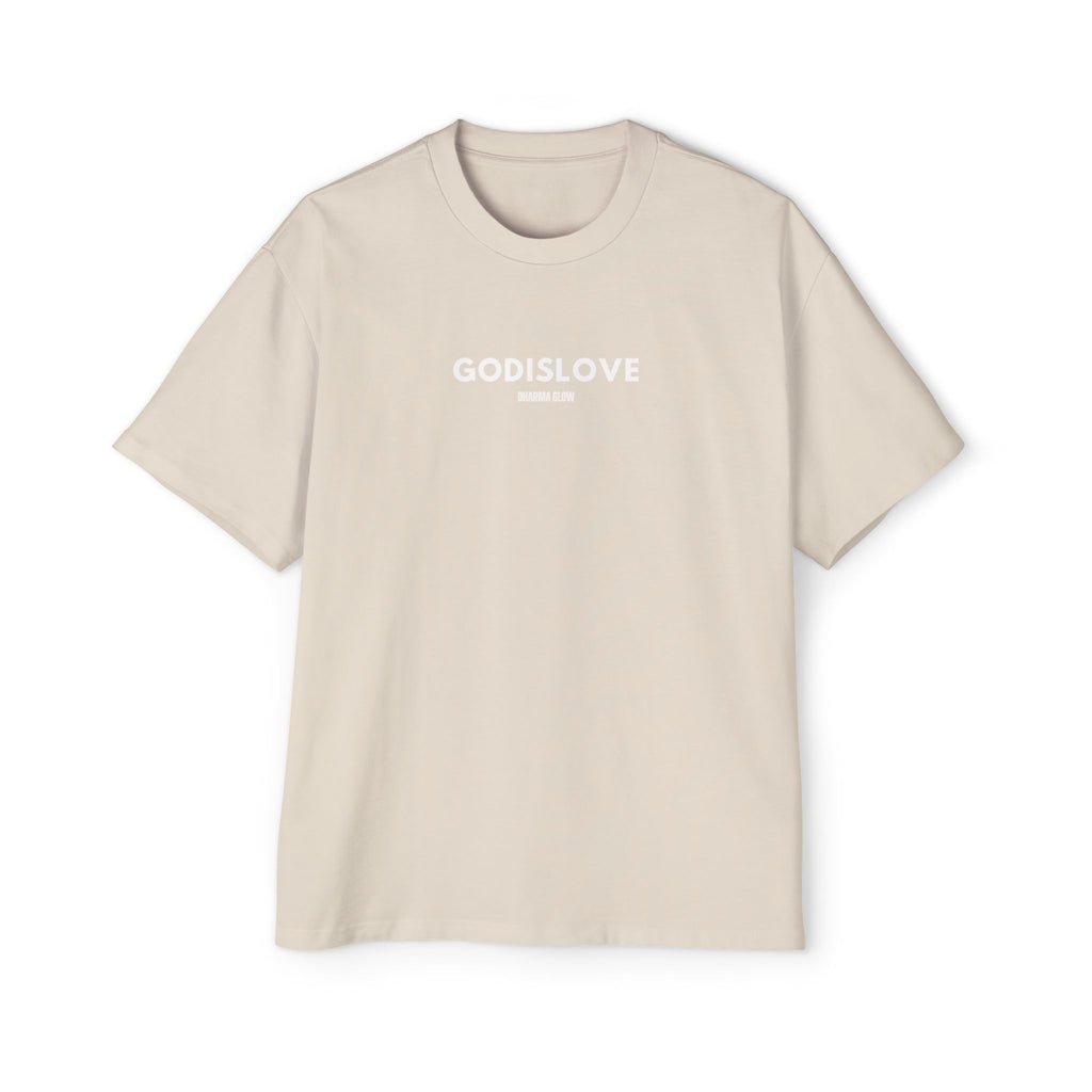 God is Love Heavy-Weight Unisex T-Shirt